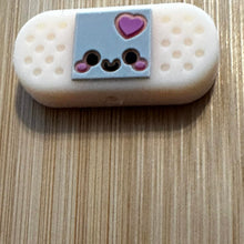Load image into Gallery viewer, Band-aid 3D Silicone Focal Bead
