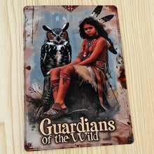 Load image into Gallery viewer, Creative Tin Sign 8X12 - Guardians of the Wild
