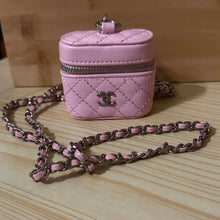Load image into Gallery viewer, Airbud Case - CiCi Pink with Crossbody Chain
