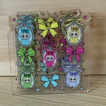 Load image into Gallery viewer, Acrylic Pen/Pencil/Brush Holder -  Framed Labubu
