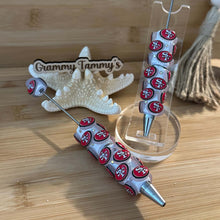 Load image into Gallery viewer, Football Crystal Pen - 49ers
