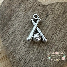 Load image into Gallery viewer, Bat &amp; Ball Charms Charms
