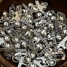 Load image into Gallery viewer, I Love Baseball Charm Charms
