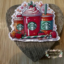 Load image into Gallery viewer, Christmas Hot Chocolate - Glitter Flatback Glitter Flatback
