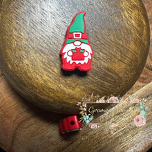 Load image into Gallery viewer, Christmas Present Gnome Silicone Focal Bead Beads
