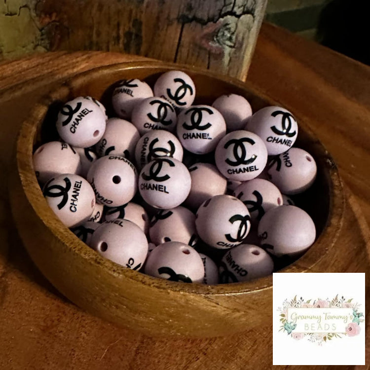 Cici 15Mm Silicone Bead - Lilac Round Beads