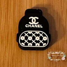Load image into Gallery viewer, CiCi Black BackPack - Silicone Focal Bead Silicone Focal Bead
