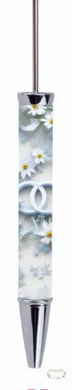 CiCi Daisy White Beadable Pen Beadable Pen