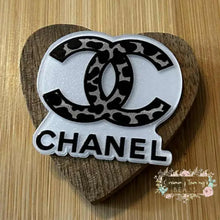 Load image into Gallery viewer, CiCi Leopard Glitter Flatback Flatback
