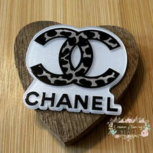 Load image into Gallery viewer, CiCi Leopard Glitter Flatback Flatback
