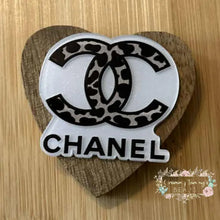 Load image into Gallery viewer, CiCi Leopard Glitter Flatback Flatback
