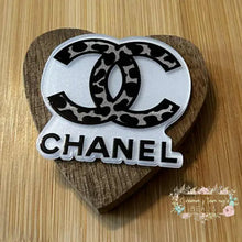 Load image into Gallery viewer, CiCi Leopard Glitter Flatback Flatback
