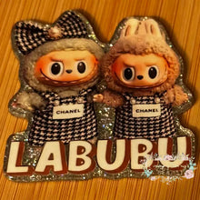 Load image into Gallery viewer, CiCi Monster - Silver Glitter Flatback Glitter Flatback
