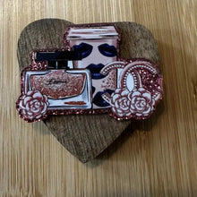 Load image into Gallery viewer, CiCi Perfume &amp; Coffee - Pink Glittler Flatback Glitter Flatback
