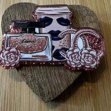 Load image into Gallery viewer, CiCi Perfume &amp; Coffee - Pink Glittler Flatback Glitter Flatback
