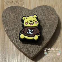 Load image into Gallery viewer, CiCi Pooh Silicone Focal Bead - One Count Silicone Focal Bead
