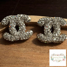 Load image into Gallery viewer, Cici Silver Rhinestone Acrylic Bead Designs

