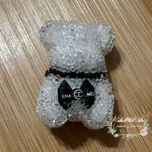 Load image into Gallery viewer, CiCi Rhinestone Bears - 1 Count Fancy Bear Bead
