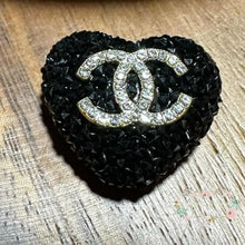 Load image into Gallery viewer, Rhinestone Heart Cici Acrylic Beads Fancy
