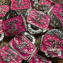 Load image into Gallery viewer, CiCi Rhinestone Purse - Double Sided - Pink Metal Rhinestone Purse
