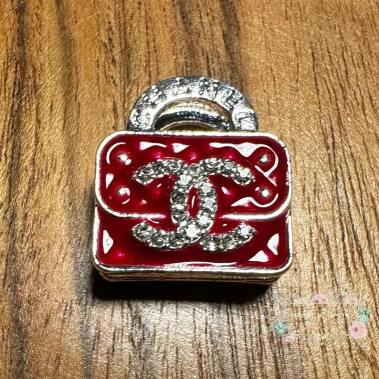 CiCi Rhinestone Purse - Double Sided - Red Acrylic Rhinestone Purse