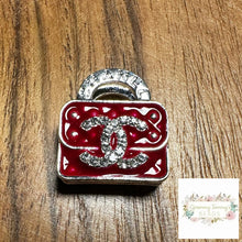 Load image into Gallery viewer, CiCi Rhinestone Purse - Double Sided - Red Acrylic Rhinestone Purse
