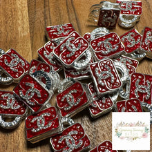 Load image into Gallery viewer, CiCi Rhinestone Purse - Double Sided - Red Acrylic Rhinestone Purse
