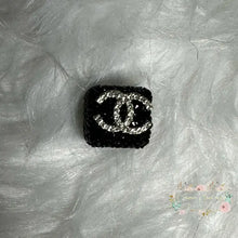 Load image into Gallery viewer, Cici Square Black Rhinestone Bead Designs
