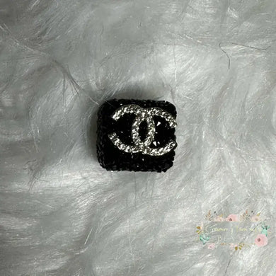Cici Square Black Rhinestone Bead Designs