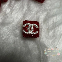 Load image into Gallery viewer, Cici Square Red Rhinestone Bead
