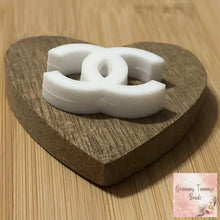 Load image into Gallery viewer, CiCi - White Silicone Focal Bead Focal Beads
