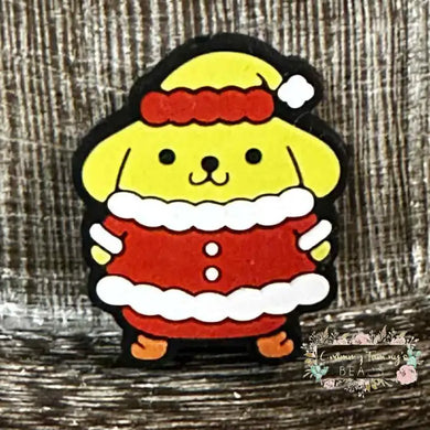 CinnaSanta Silicone Focal Bead Silicone Focal Bead
