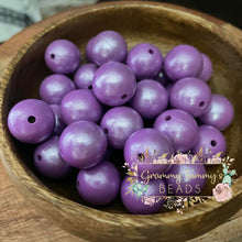 Load image into Gallery viewer, Classic Purple 15Mm Silicone Bead Round Beads
