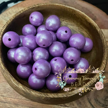 Load image into Gallery viewer, Classic Purple 15Mm Silicone Bead Round Beads
