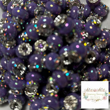 Load image into Gallery viewer, Purple Rhinestone Pearl Spacer Beads Spacers
