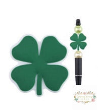 Load image into Gallery viewer, Clover - Silicone Focal Bead
