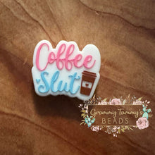 Load image into Gallery viewer, Coffee S*U! Silicone Focal Bead Beads
