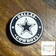 Load image into Gallery viewer, Cowboys Round Focal Beads
