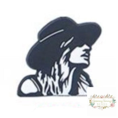 Cowgirl - Silicone Focal Bead