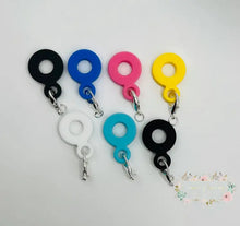 Load image into Gallery viewer, Cup Straw Charm Holders Available In Different Colors Holders
