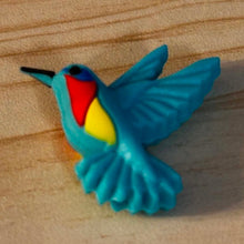 Load image into Gallery viewer, Blue Bird - Silicone Focal Bead
