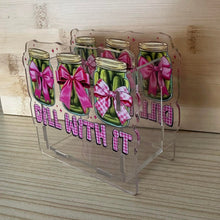 Load image into Gallery viewer, Acrylic Pen/Pencil/Brush Holder - Dill With It
