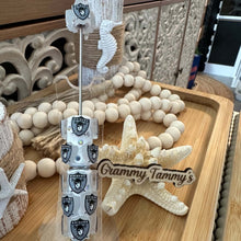 Load image into Gallery viewer, Football Crystal Pen - Raiders
