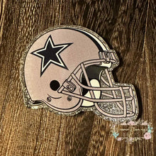 Load image into Gallery viewer, Dallas Cowboy Glitter Flatback Glitter Flatback
