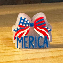 Load image into Gallery viewer, Merica - Silicone Focal Bead

