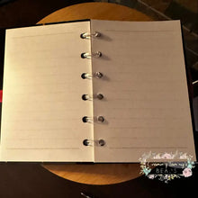 Load image into Gallery viewer, Designer Inspire Acrylic Loose-leaf Cover Notebook Plastic Binder Designer Notebook
