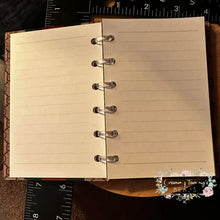 Load image into Gallery viewer, Designer inspired Acrylic Loose-leaf Cover Notebook Plastic Binder - GiGi Designer Notebook
