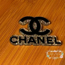 Load image into Gallery viewer, Designer inspired CiCi Flatback Glitter Flatback
