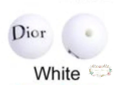 DiDi 15mm Silicone Beads - 1 Count 15mm Round Silicone Beads