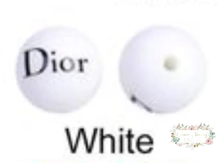 DiDi 15mm Silicone Beads - 1 Count 15mm Round Silicone Beads